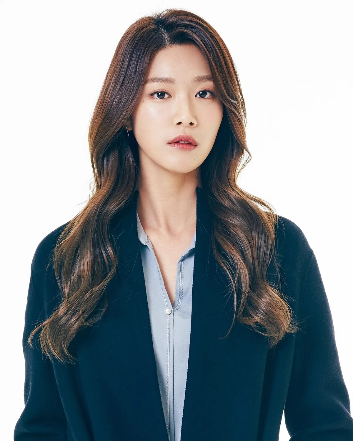 Portrait of South Korean actress Lee Joo-Woo