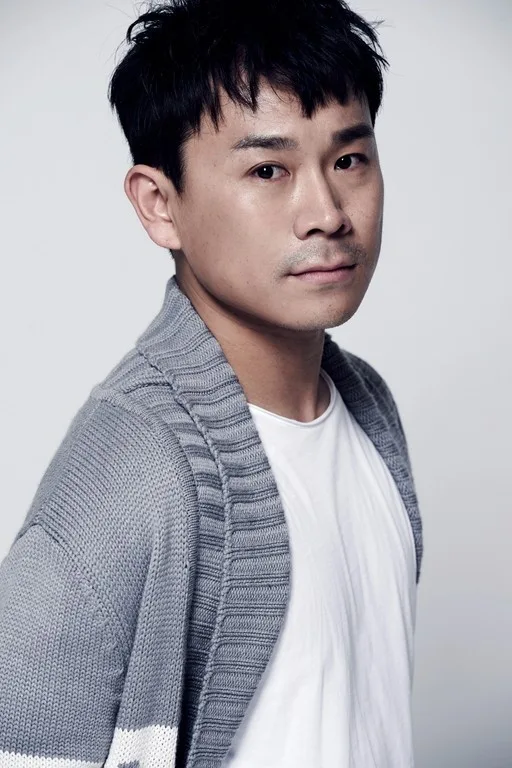 Portrait of South Korean actor Kim Dae-Gon