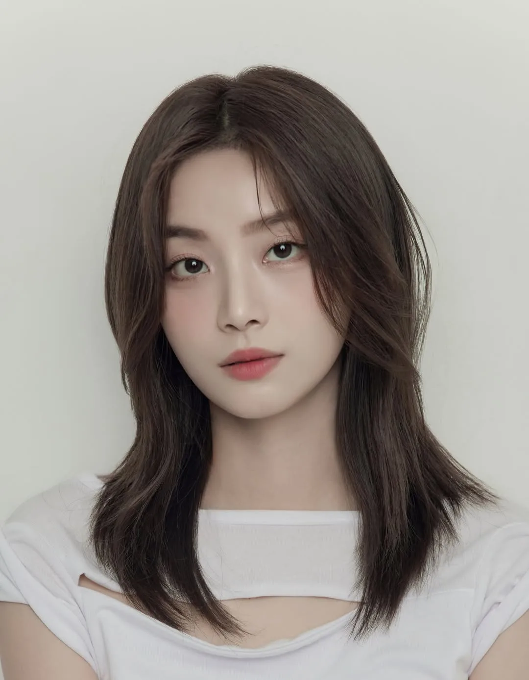 Portrait of actress Moon Ji-Won