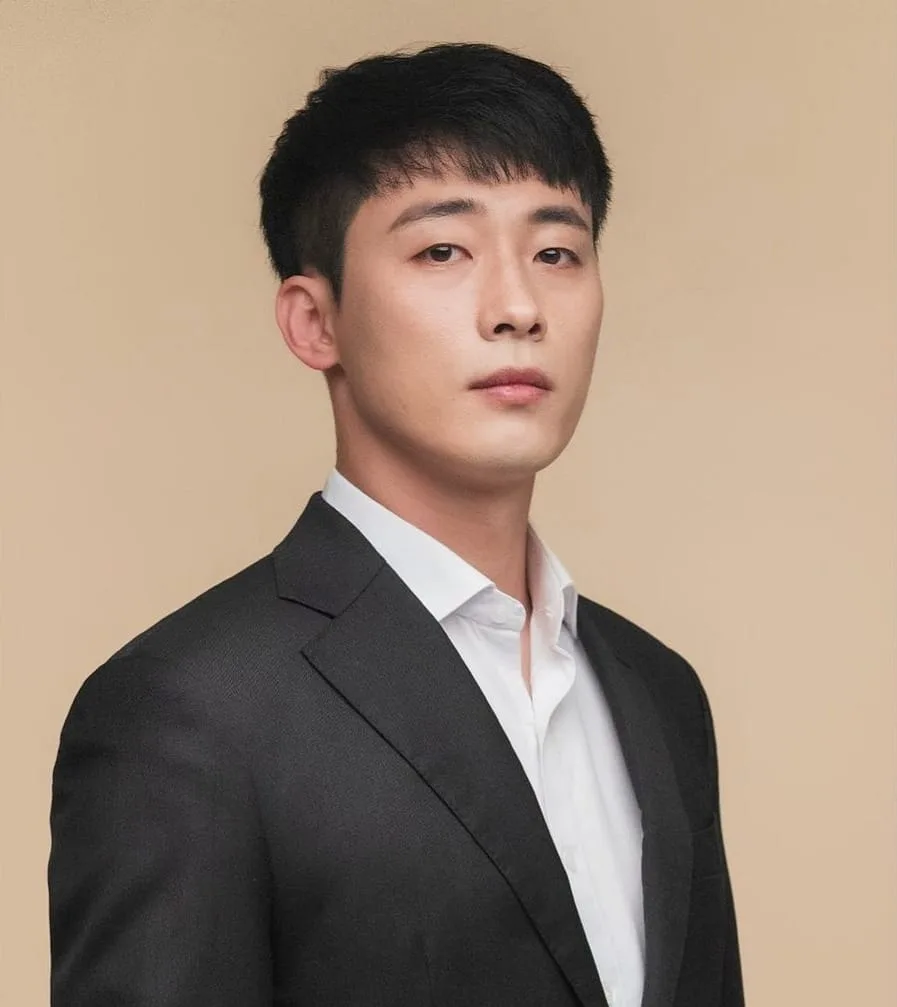 Portrait of South Korean actor Noh Jung-Hyun