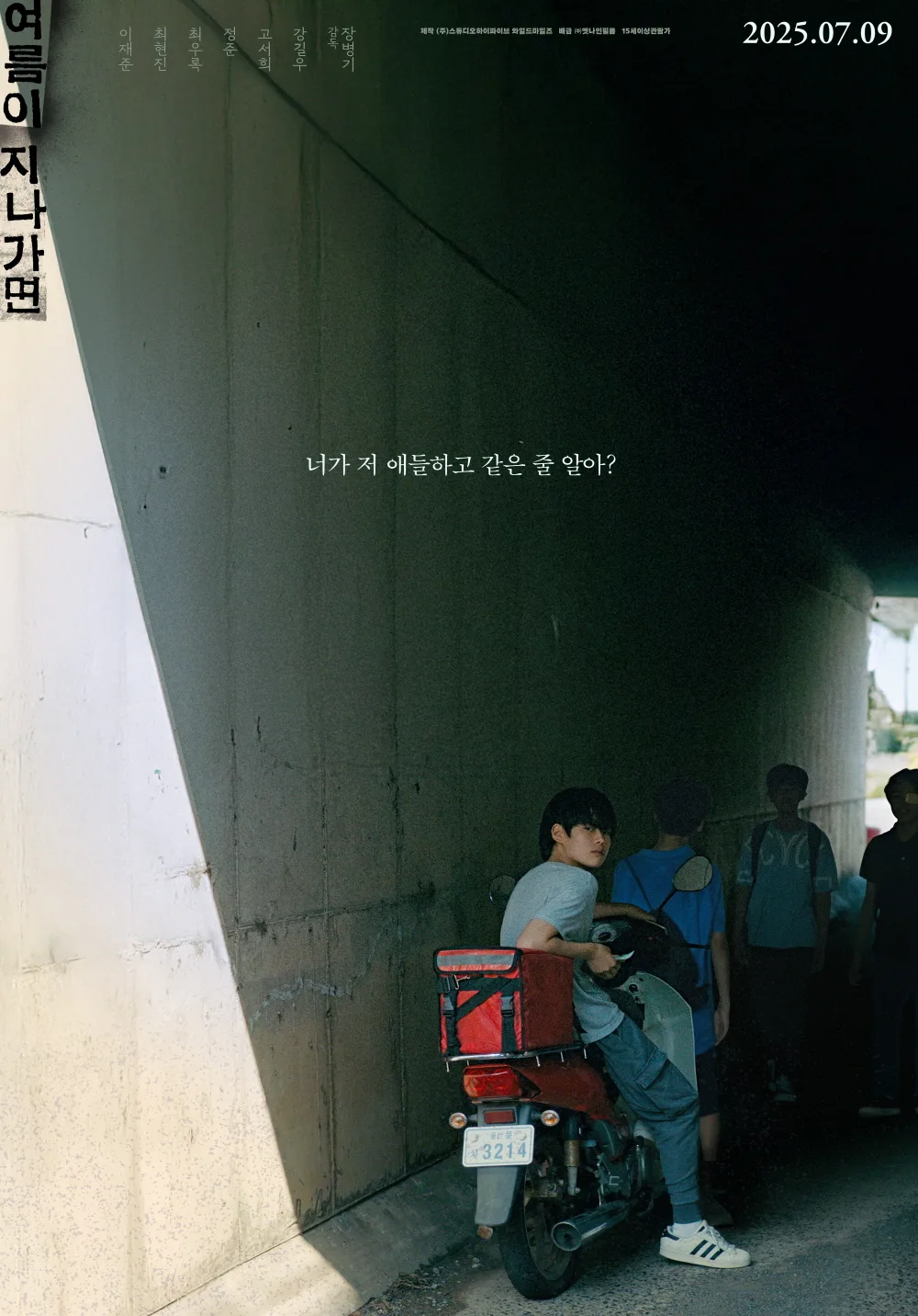Promotional poster for the film When This Summer is Over