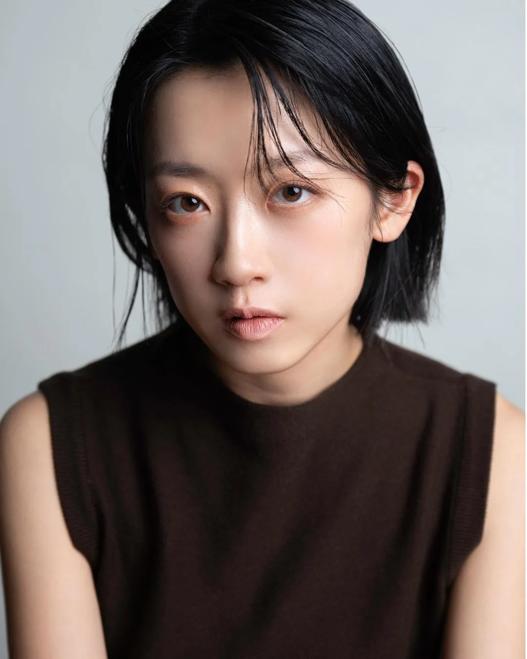 Portrait photograph of actress Park Se-in