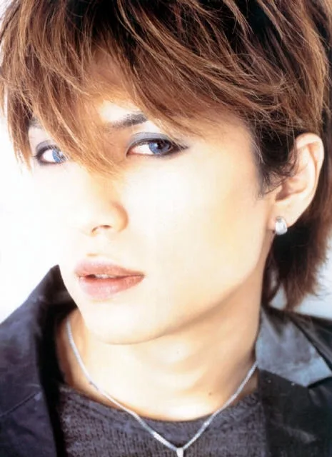 Portrait photograph of Japanese artist Gackt.
