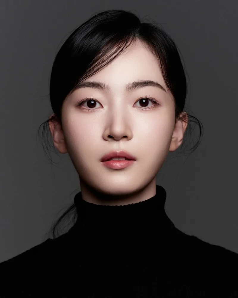 Portrait of South Korean actress Kim Seung-Yun