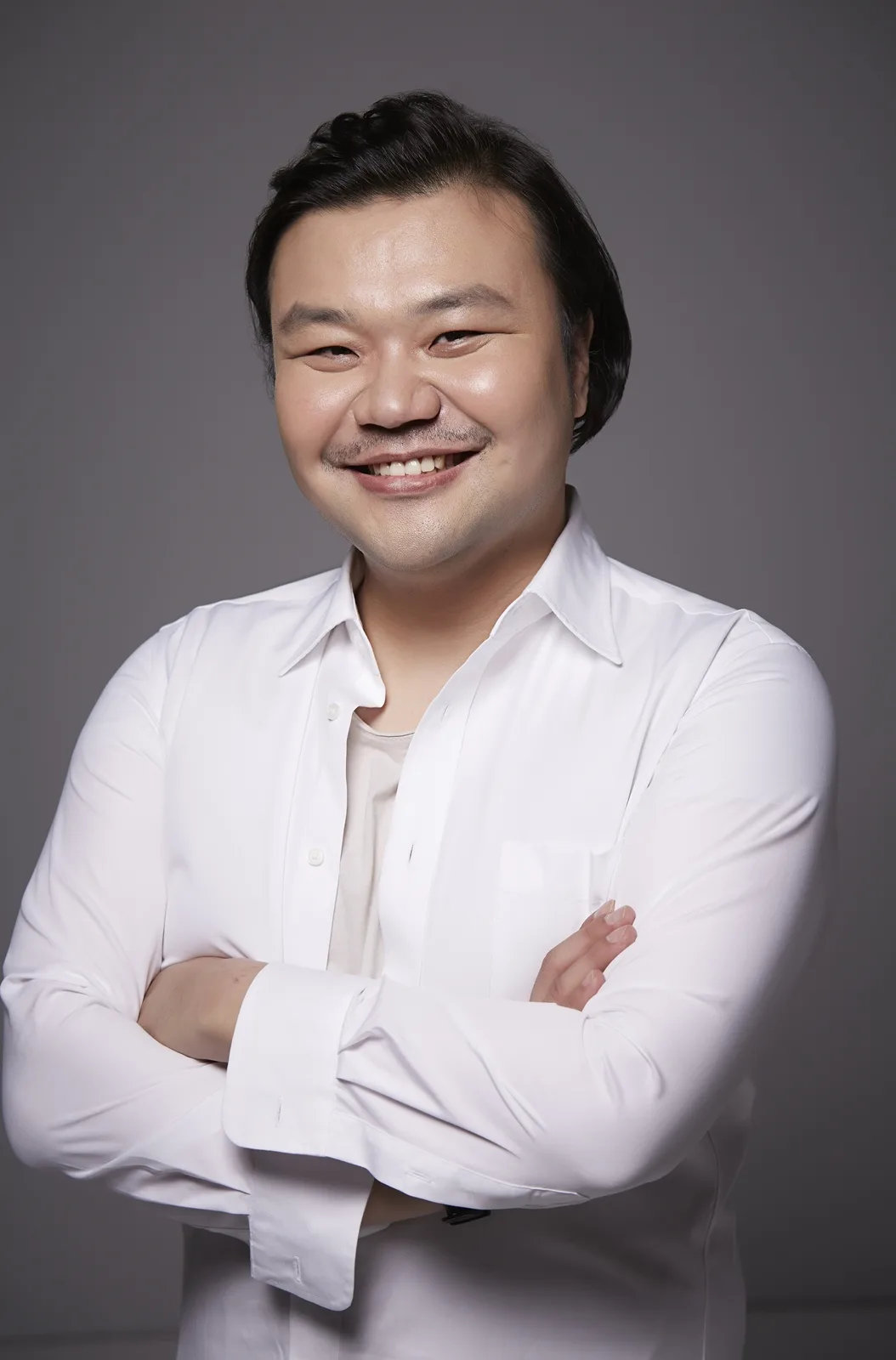 Portrait of South Korean actor Tae Hang-Ho
