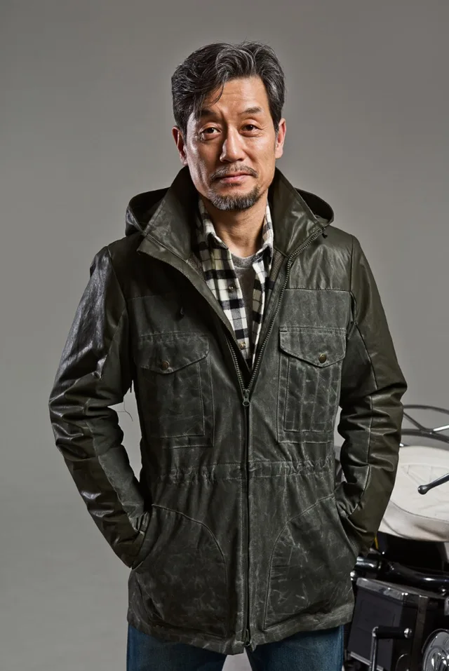 Portrait of South Korean actor Seo Myung-Chan