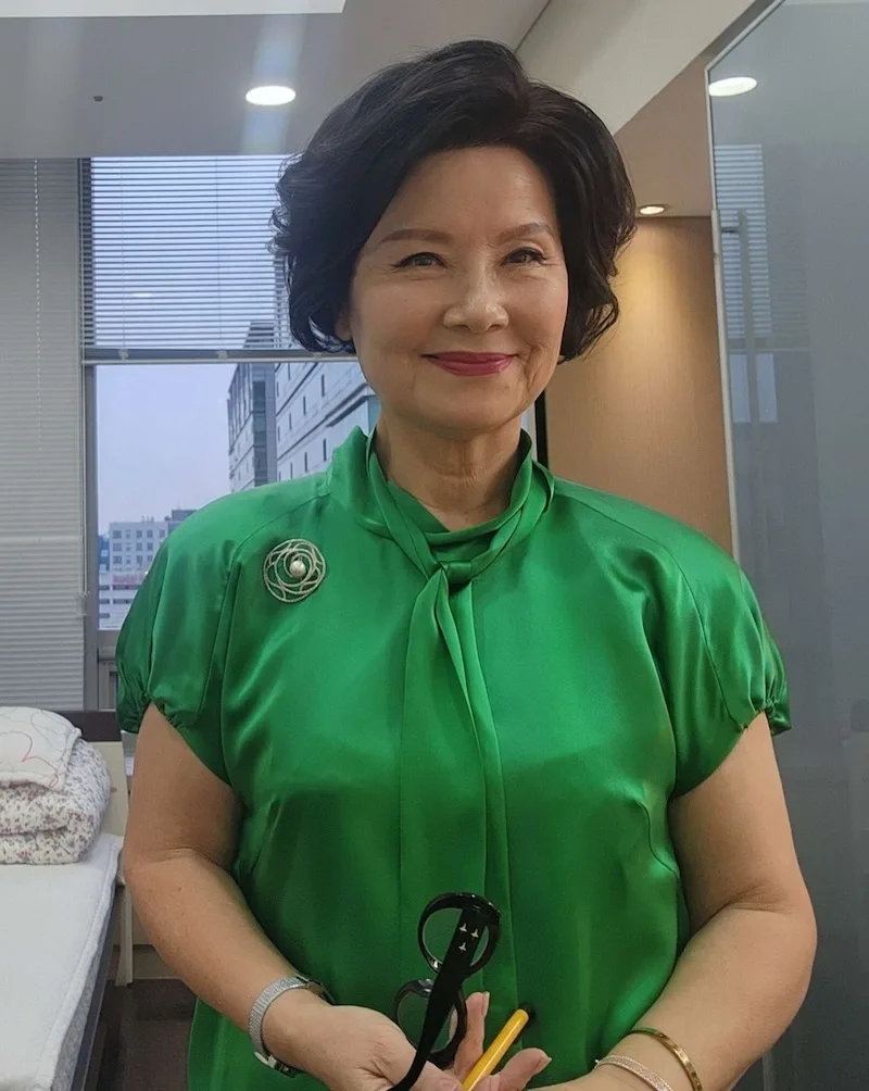 Portrait of actress Kim Hye-Jung