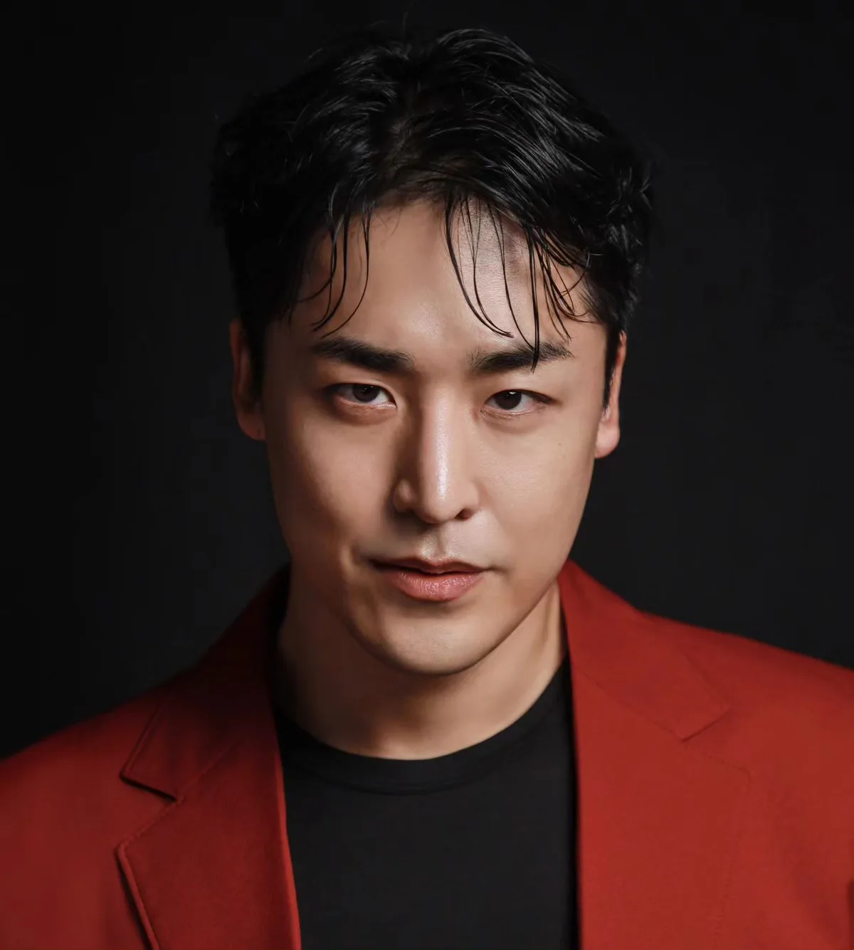 Portrait of South Korean actor Ahn Jung-Ho