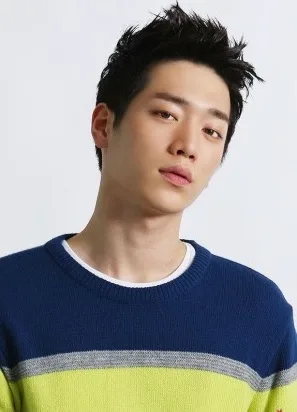 Portrait of South Korean actor Seo Kang-Joon