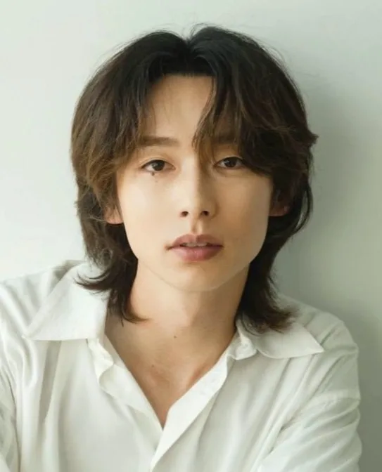 Portrait of Japanese actor Keisuke Kida