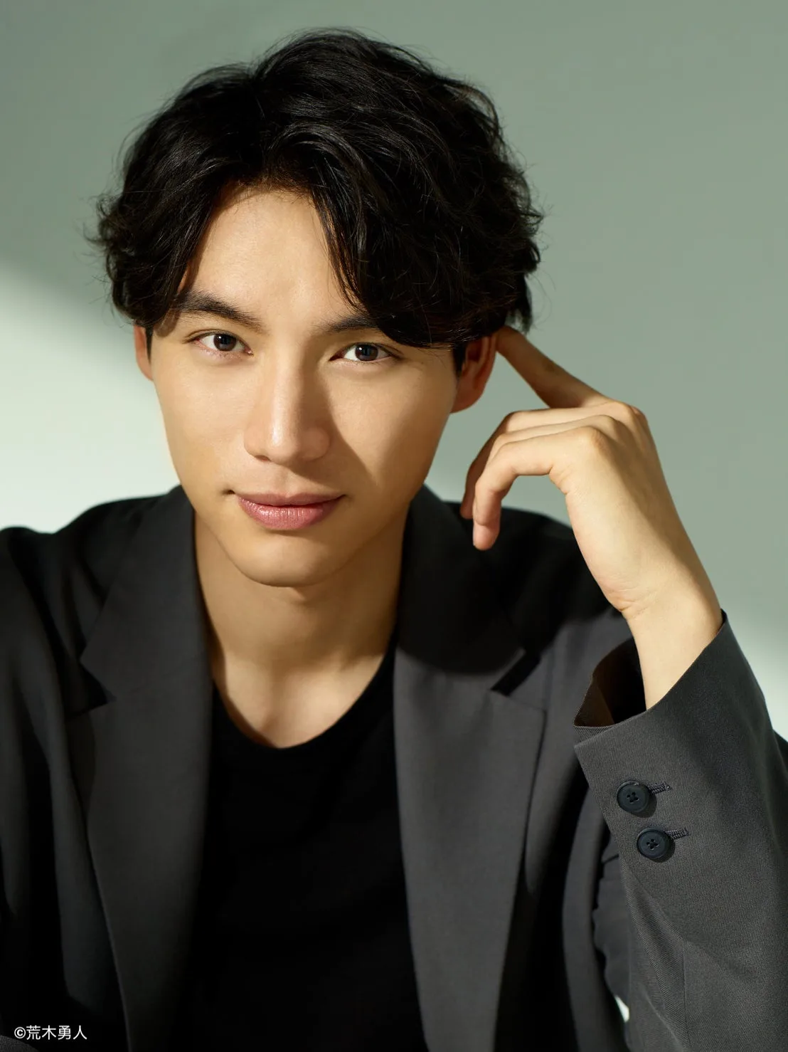 Portrait of Japanese actor Sota Fukushi