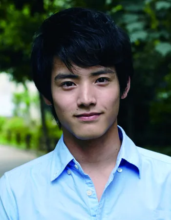 Portrait of Japanese actor Eiji Akaso