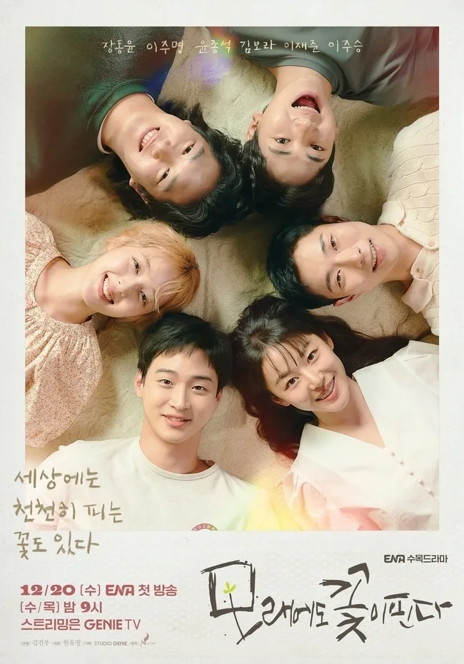 Promotional poster for Like Flowers in Sand