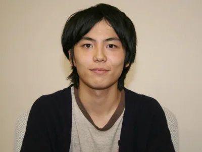 Portrait of Japanese actor Ryu Morioka