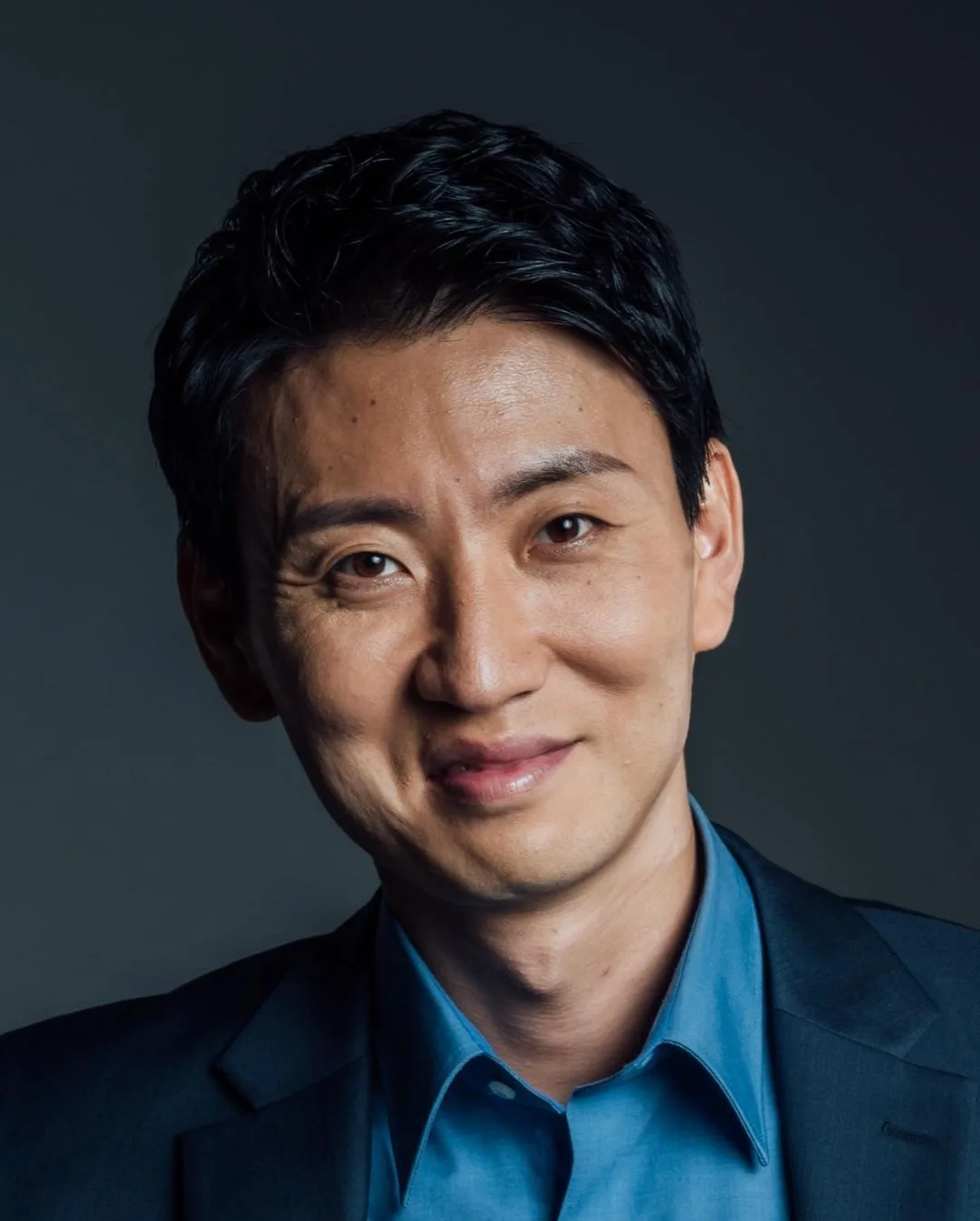 Portrait of South Korean actor Kim Jun-Seok