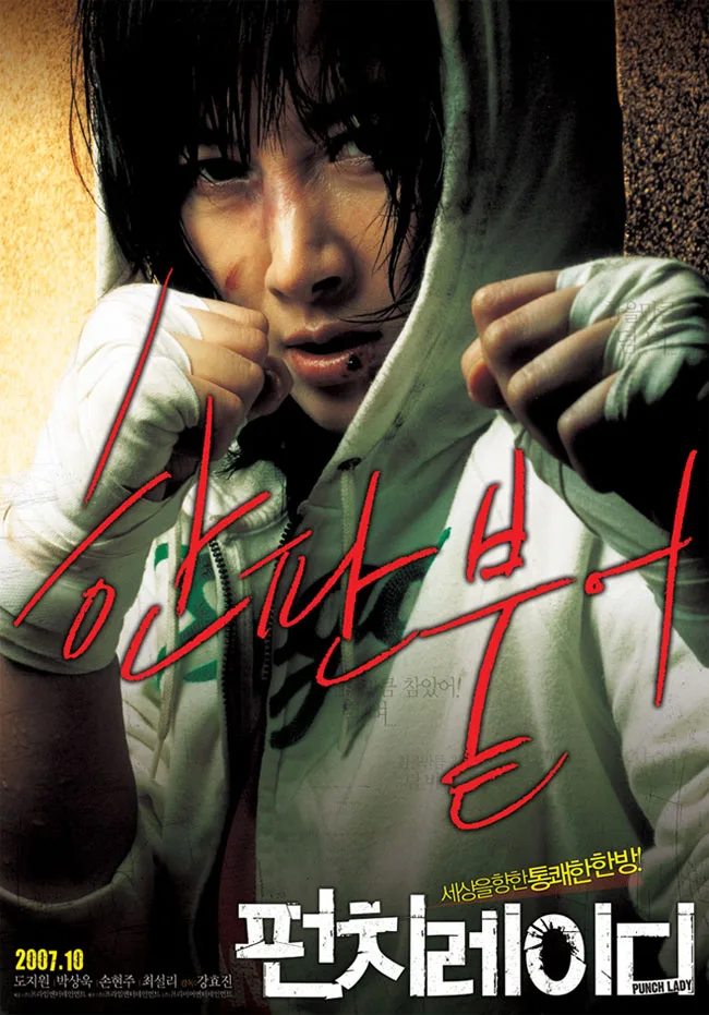 Promotional poster for the film Punch Lady