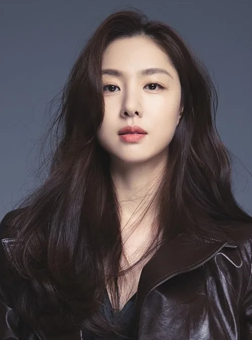 Portrait of South Korean actress Seo Ji-Hye