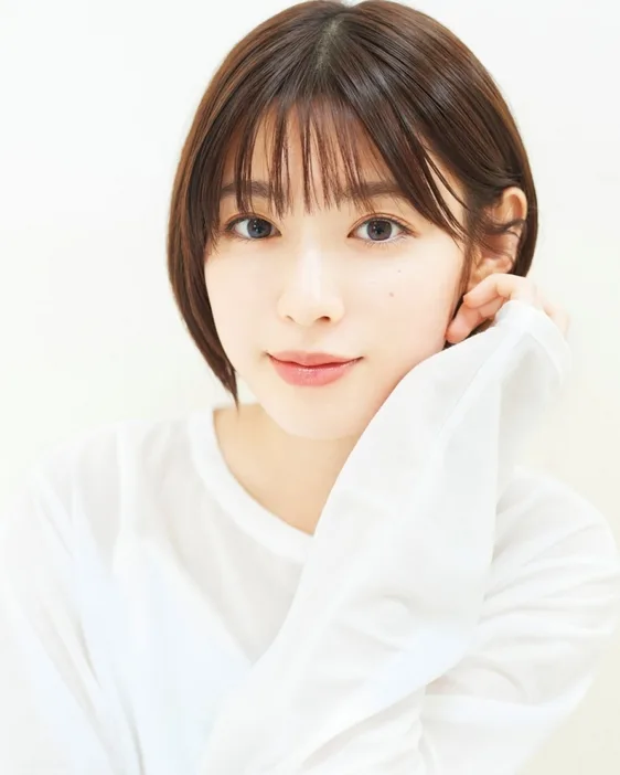 Portrait of Japanese actress Sei Shiraishi, 1998