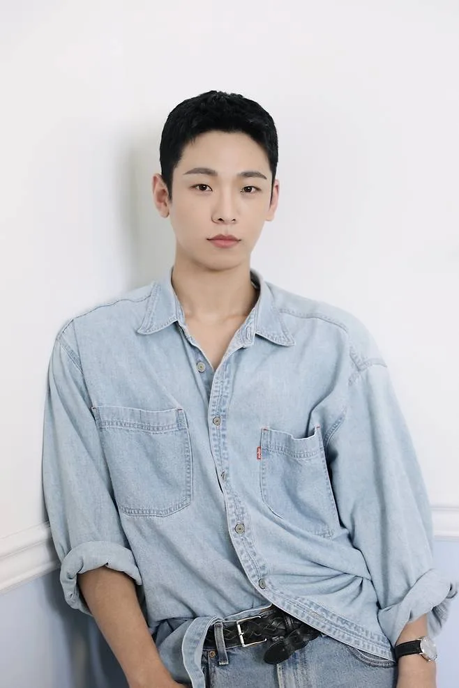 Portrait of actor Kim Moon-Gi