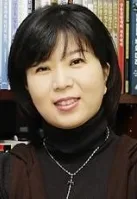 Portrait of South Korean screenwriter Kim Sun-ok, born in 1970.