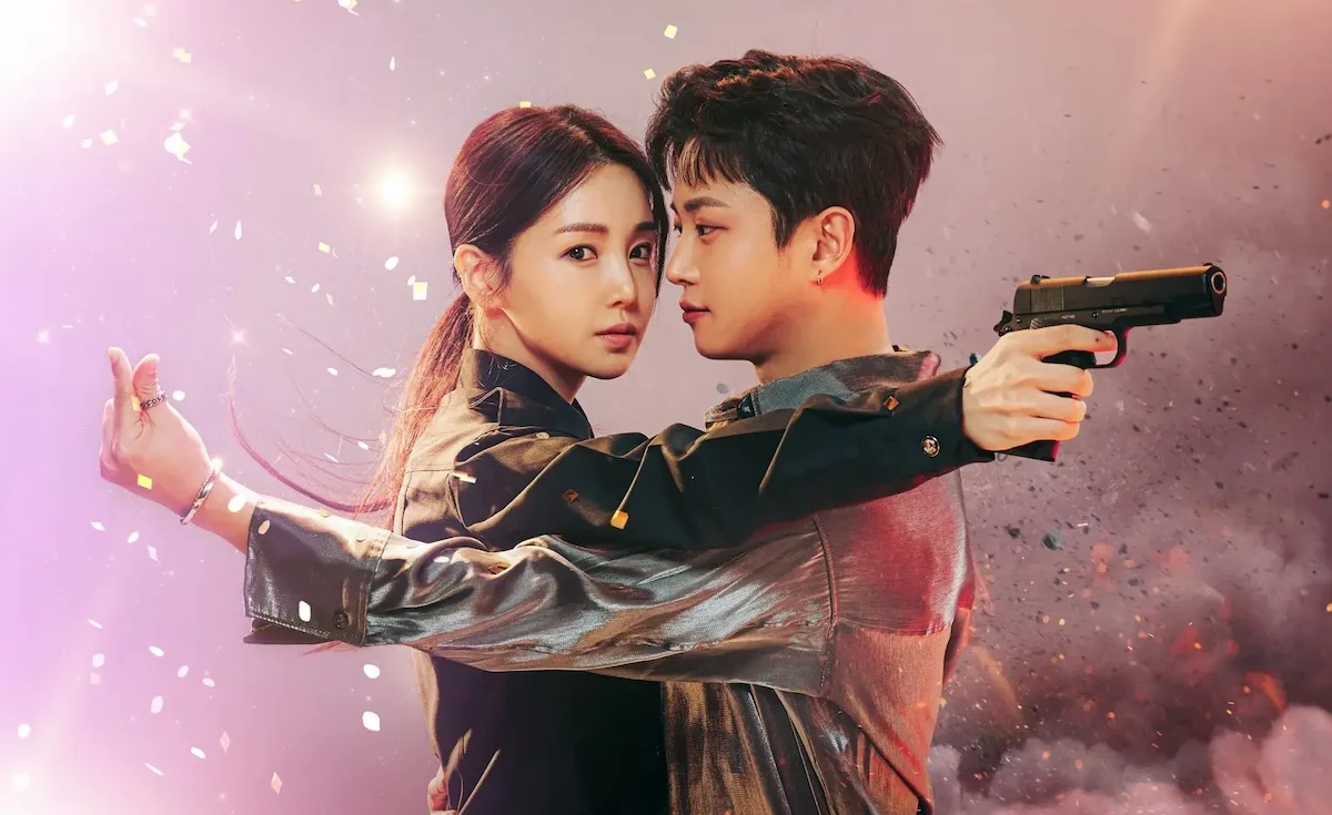 Promotional poster for the drama Bloody Romance