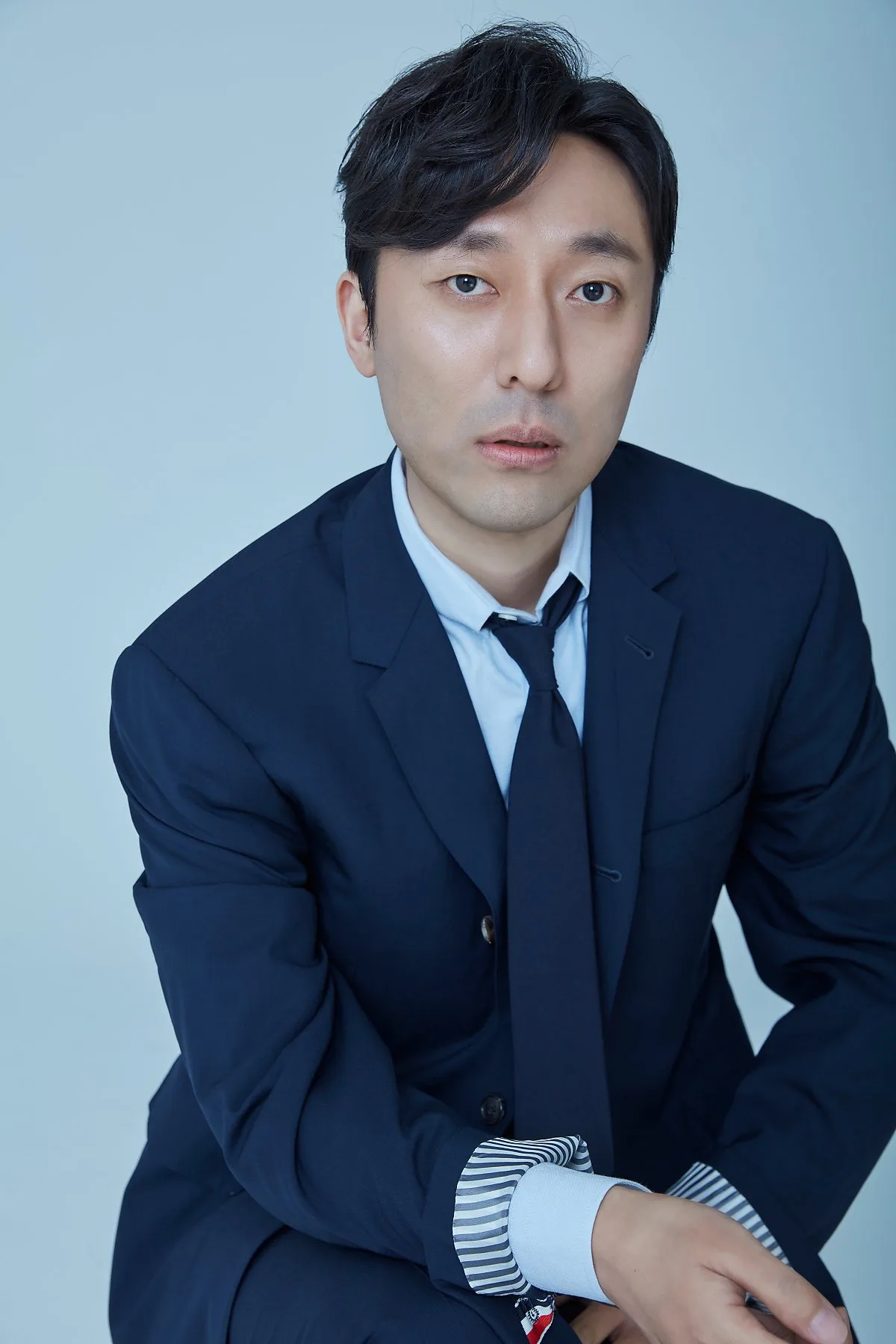 Portrait of South Korean actor Hwang Moo-Young