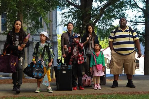 Scene from the film Papa