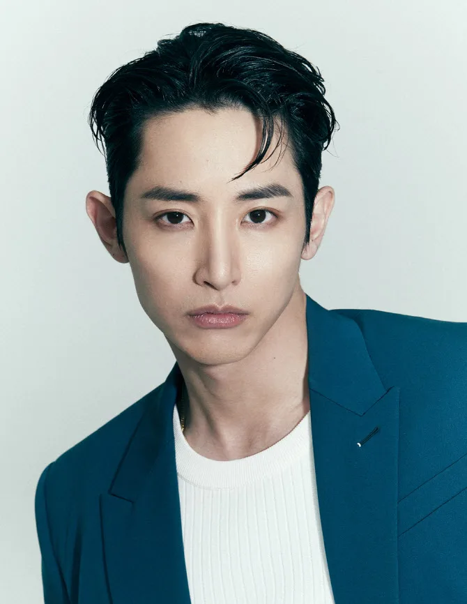 Portrait of South Korean actor and model Lee Soo-Hyuk
