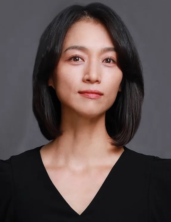 Portrait of South Korean actress Jung Yoo-Mi, born in 1979