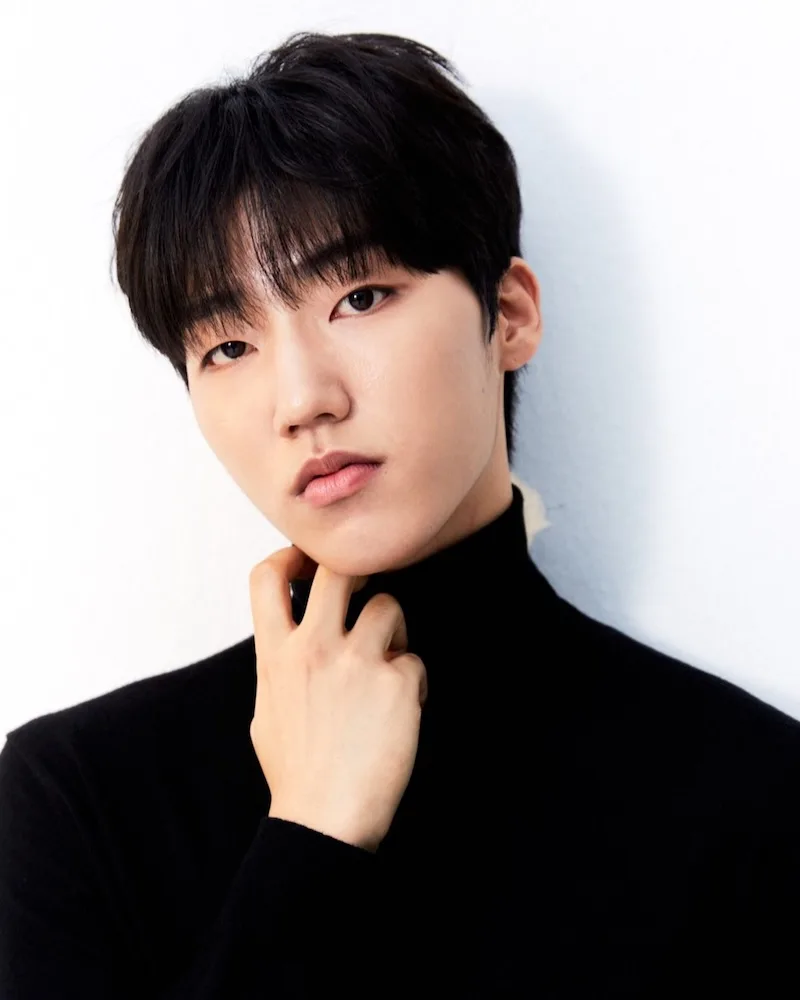 Portrait of South Korean actor Kim Min-Jun