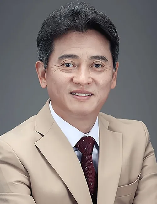 Portrait of South Korean actor Kim Byung-ok