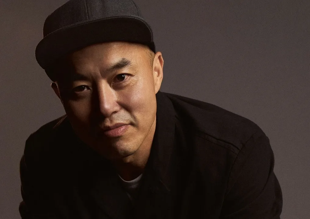 Portrait of South Korean television and film director Kim Jin-Min