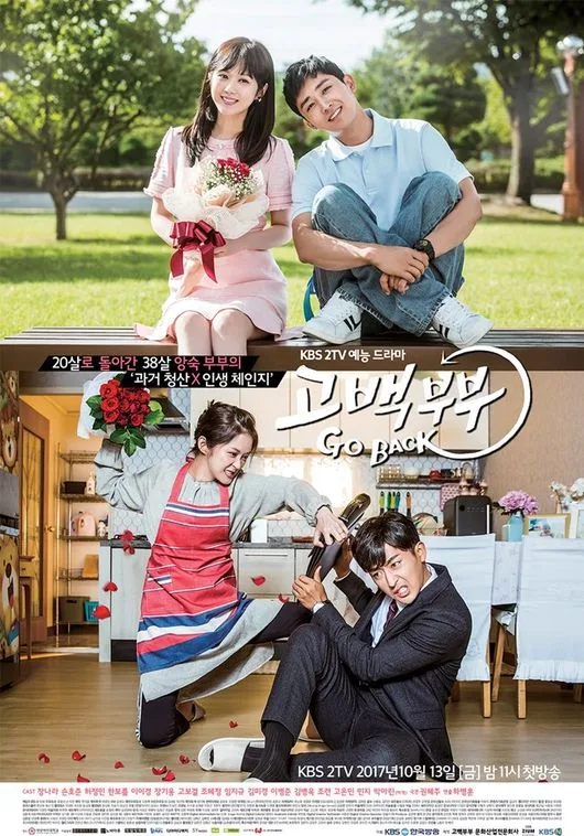 Promotional poster for Go Back Couple