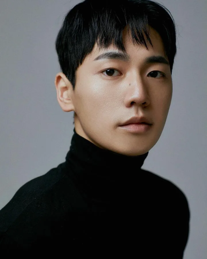 Portrait of South Korean actor Jung Woo-Jae