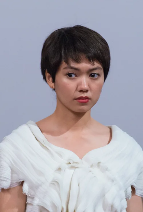 Fumi Nikaido attending the 2014 Busan International Film Festival