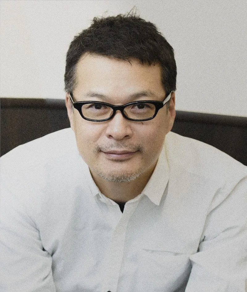 Portrait of Japanese actor Tetsushi Tanaka