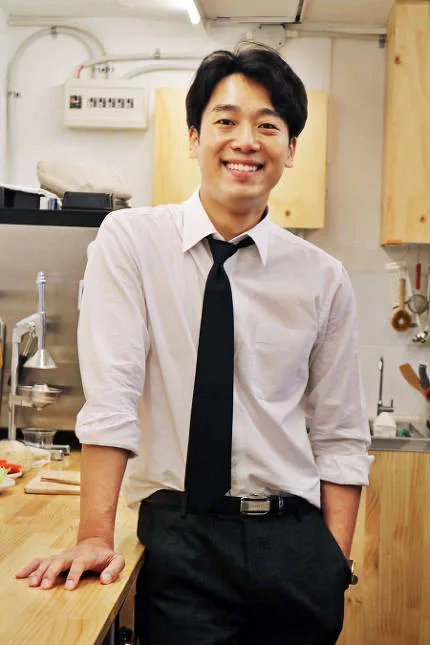 Portrait of South Korean actor Kim Nam-Hee