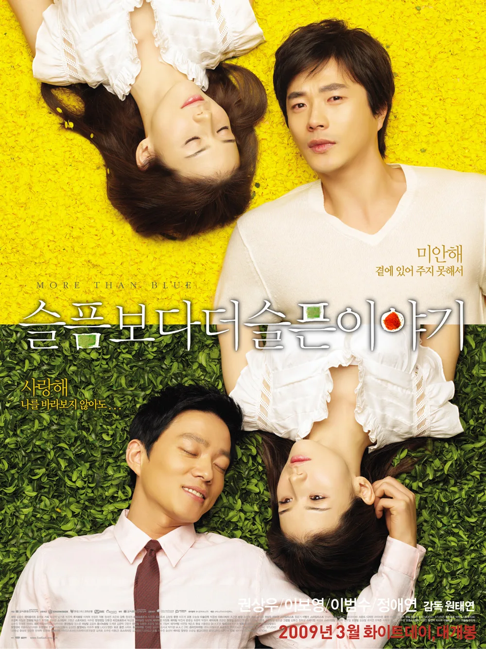 Promotional poster for the film More Than Blue