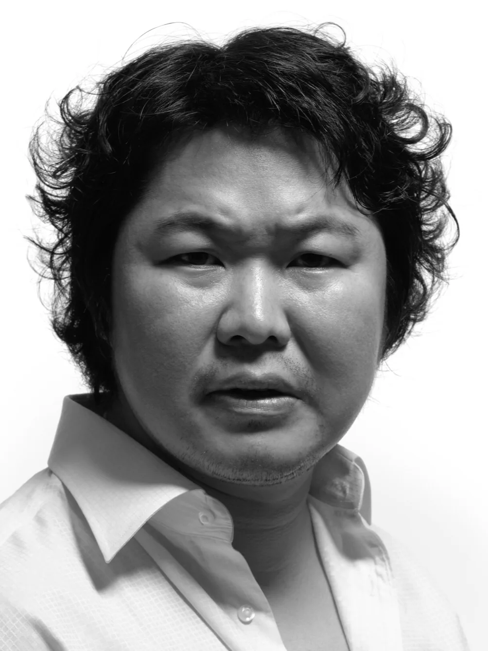 Portrait of South Korean actor Lee Moo-Nyung