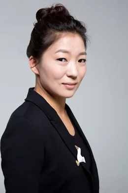 Portrait photograph of actress Park Ok-Chool
