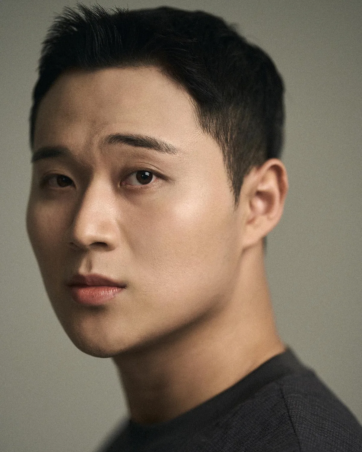 Portrait of South Korean actor Kim Jin-Wook