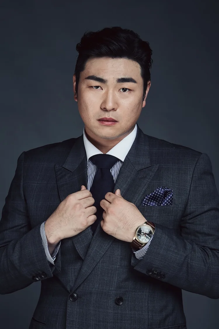 Portrait photograph of South Korean actor Jang Nam-Su