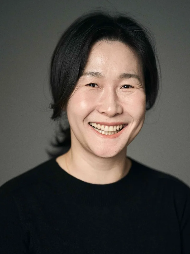 Portrait of South Korean actress Kim Sun-Hye