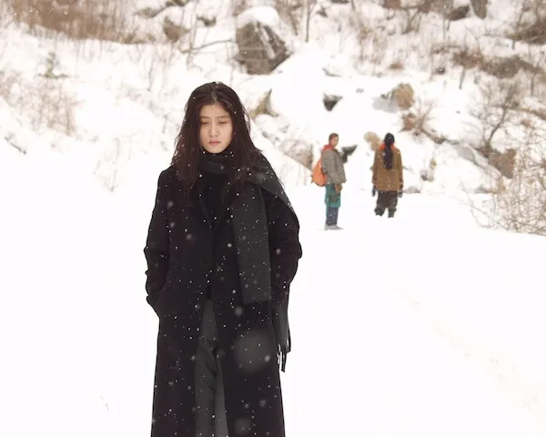 Scene from the film Flower Island