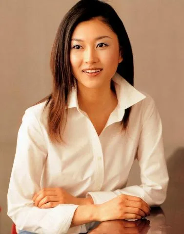 Portrait of Japanese actress and TV personality Rei Kikukawa