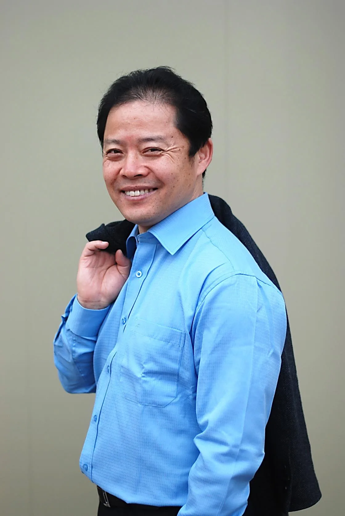 Portrait of South Korean actor Park Chan-Kuk