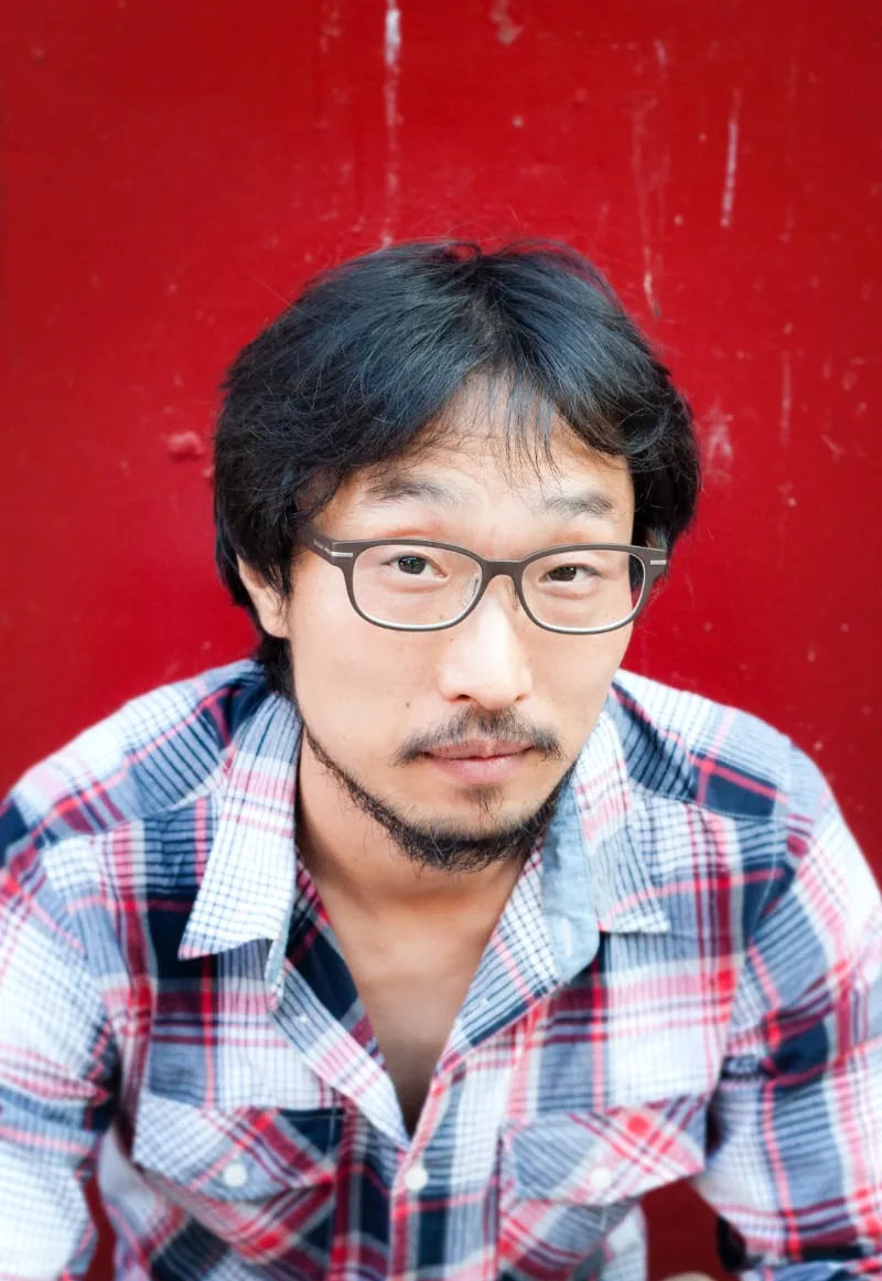 Portrait of South Korean actor Kim Man-Ho