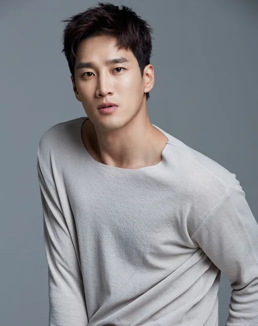 Portrait of South Korean actor Ahn Bo-Hyun