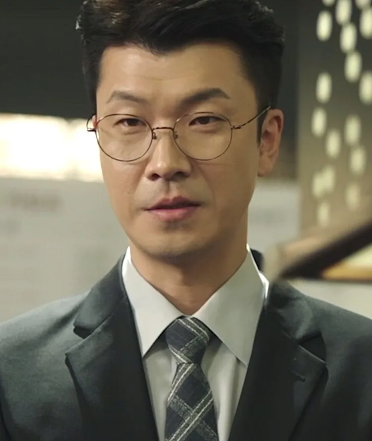 Portrait of South Korean actor Yoon Jung-Hoon