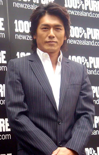 Portrait of Japanese actor Katsunori Takahashi
